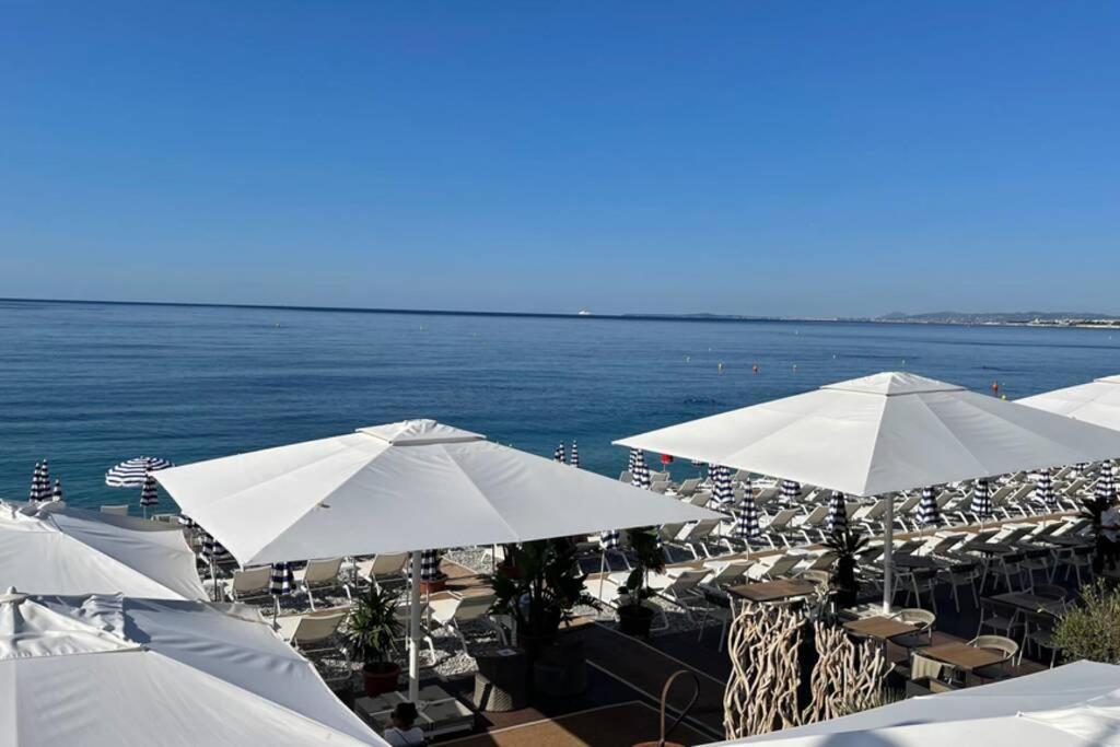 Spacious 3 Bedroom Flat Nice Center - Magnificent View-Parking Экстерьер фото
