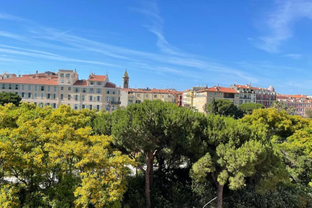 Spacious 3 Bedroom Flat Nice Center - Magnificent View-Parking Экстерьер фото