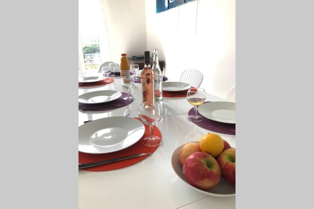 Spacious 3 Bedroom Flat Nice Center - Magnificent View-Parking Экстерьер фото