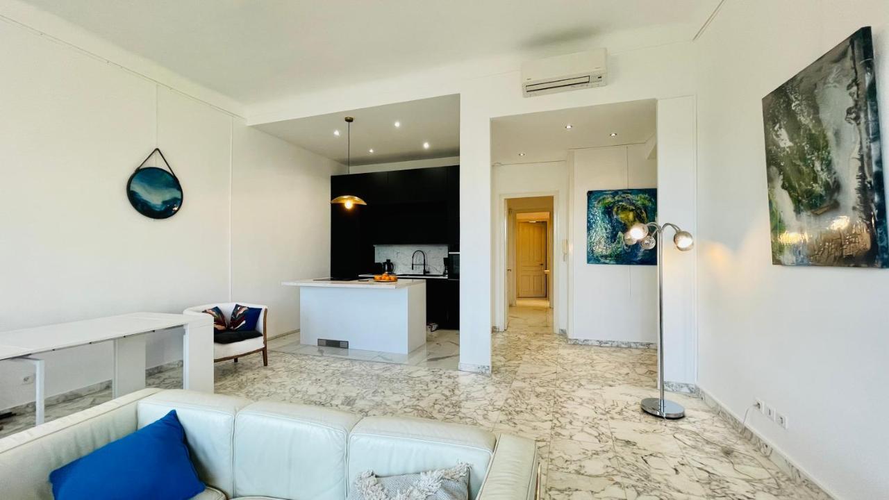 Spacious 3 Bedroom Flat Nice Center - Magnificent View-Parking Экстерьер фото