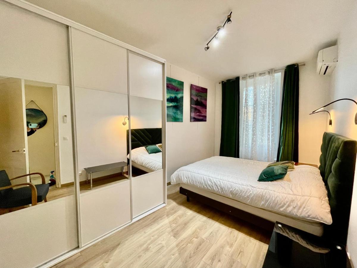 Spacious 3 Bedroom Flat Nice Center - Magnificent View-Parking Экстерьер фото