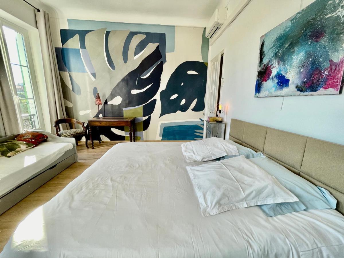 Spacious 3 Bedroom Flat Nice Center - Magnificent View-Parking Экстерьер фото
