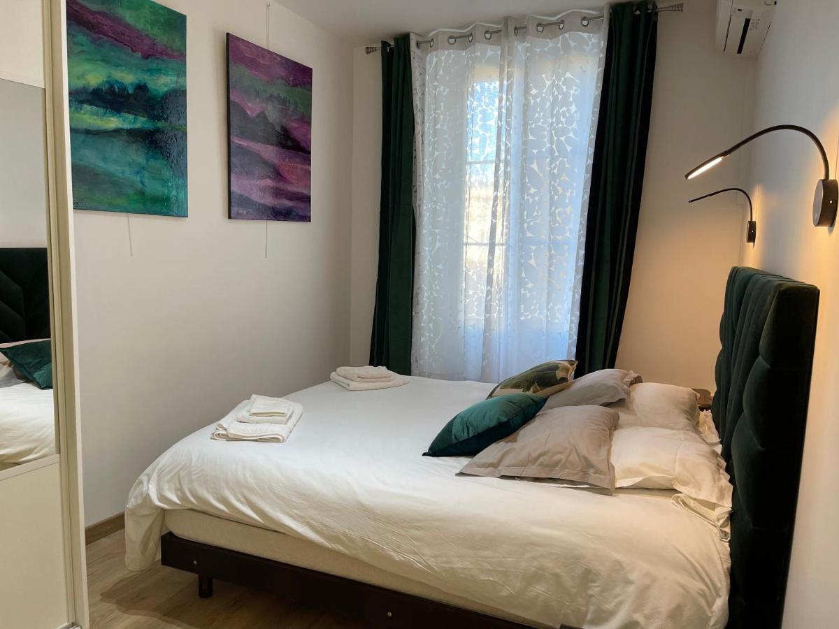 Spacious 3 Bedroom Flat Nice Center - Magnificent View-Parking Экстерьер фото