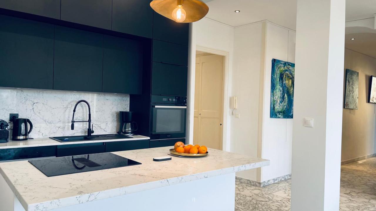 Spacious 3 Bedroom Flat Nice Center - Magnificent View-Parking Экстерьер фото