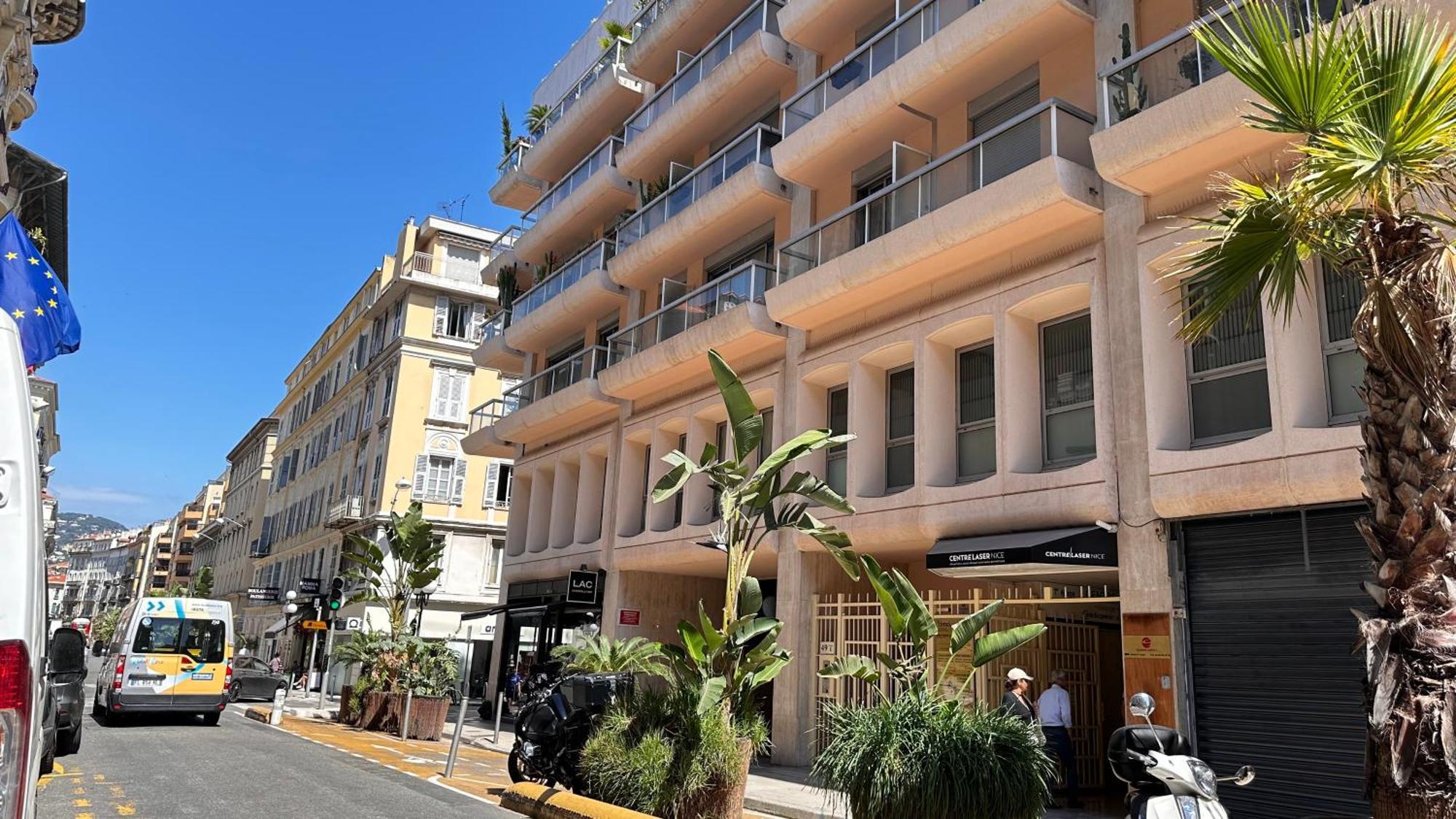 Spacious 3 Bedroom Flat Nice Center - Magnificent View-Parking Экстерьер фото