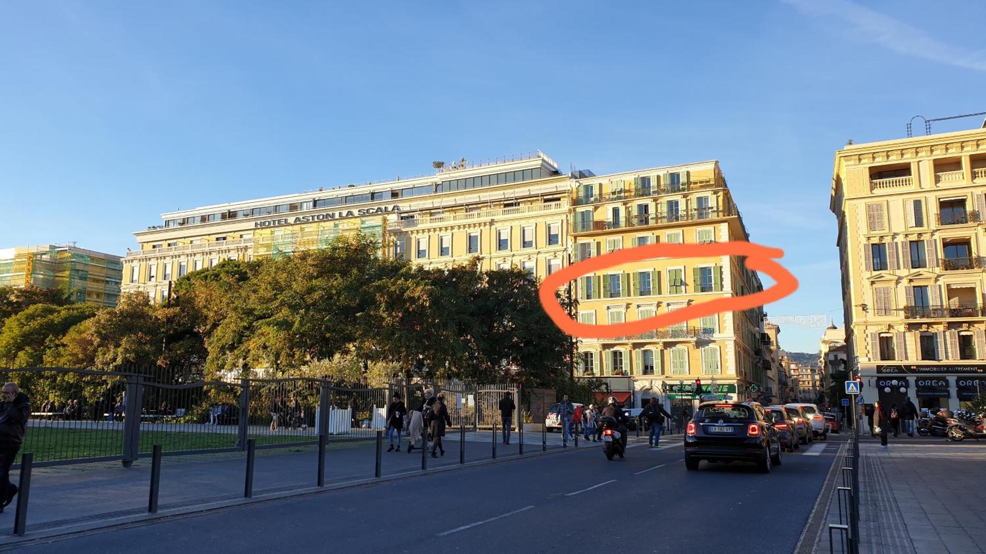 Spacious 3 Bedroom Flat Nice Center - Magnificent View-Parking Экстерьер фото